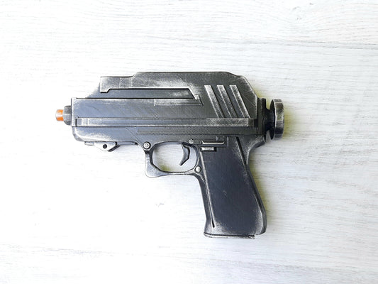 Dc17 clone trooper pistol gun from star wars toy replica painted