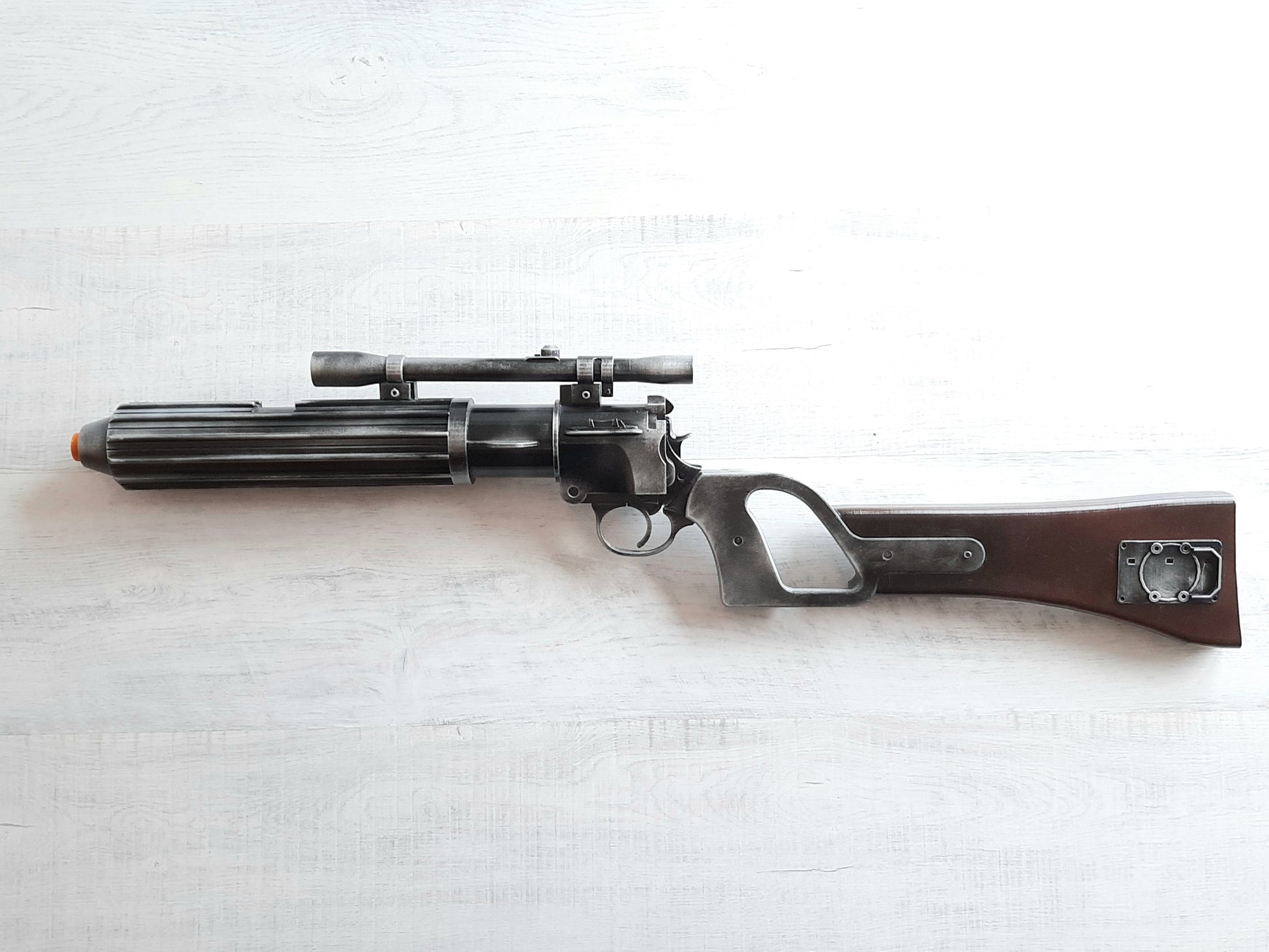 EE3 Carbine rifle of boba fett from star wars painted ready for cosplay costume 