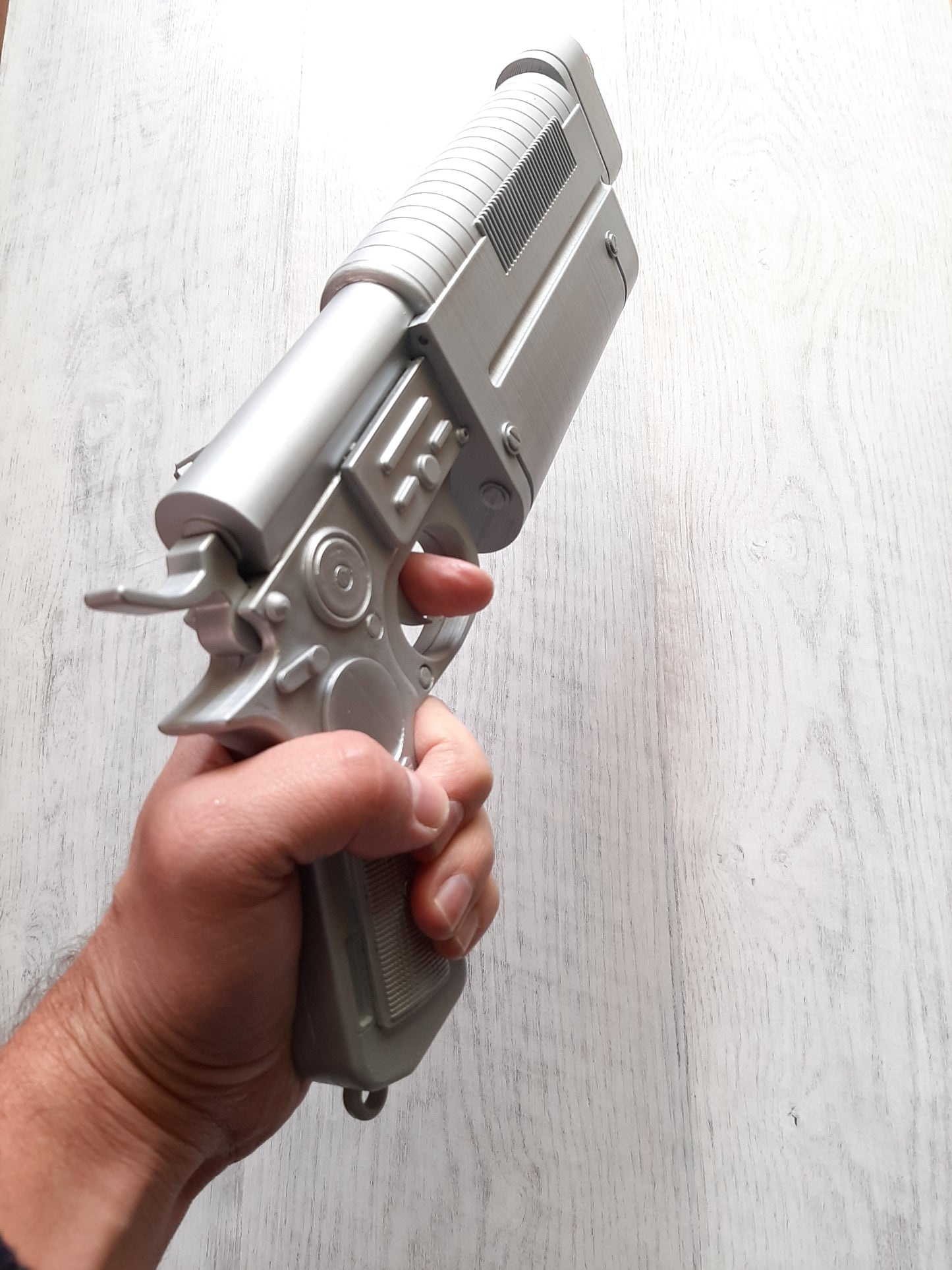 K16 bryar Pistol gun from star wars replica weapon blaster painted for cosplay silver