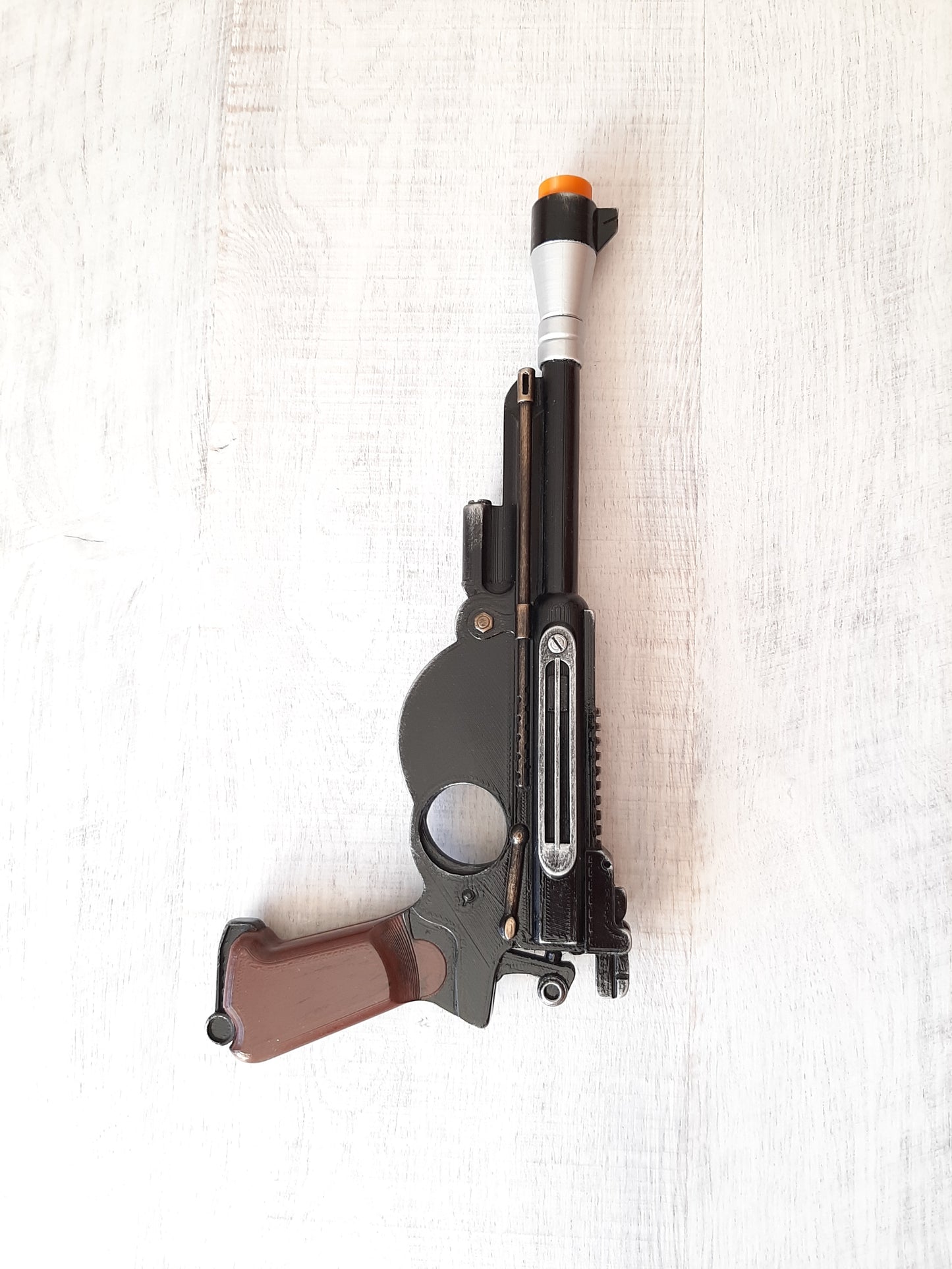 Mandalorian IB-94 Blaster/Pistol,Fully Finished Mandalorian Weapon replica 3d printed and painted toy Pistol,inspired from Star Wars Mando cosplay or disllay